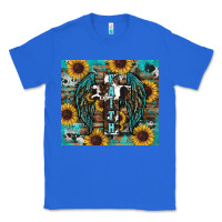 True Royal western faith sunflower's Classic Tee - RanaPortraitStore