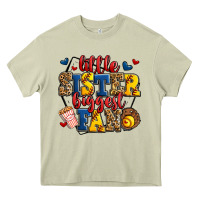 Mossy little sister biggest fan softball Heavy Core Tee - Jasminsmagicworld