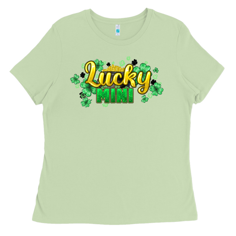 Lucky Mini St Patricks Ladies Tee by HowdyJamesFarm | Teevron