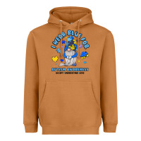 Meerkat i wear blue for autism awareness Heavyweight Hoodie - JahusDesignShop