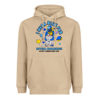 Mushroom i wear blue for autism awareness Heavyweight Hoodie - JahusDesignShop