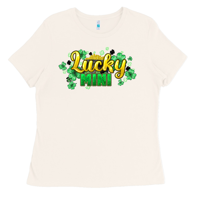 Lucky Mini St Patricks Ladies Tee by HowdyJamesFarm | Teevron