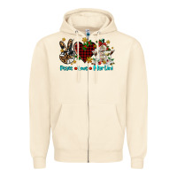 Sandshell peace love martini Zipper Hoodie - AdoDesignShop
