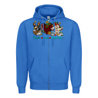 True Royal peace love martini Zipper Hoodie - AdoDesignShop