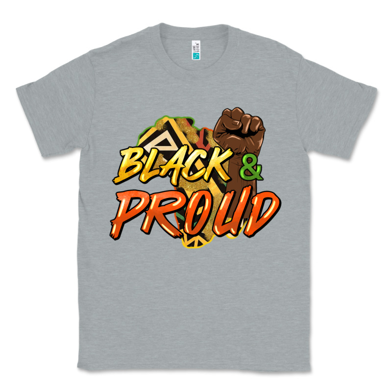 Black And Proud Classic Tee by HowdyJamesFarm | Teevron