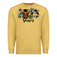 Antique Gold cow 2025 senior Premium Sweatshirt - JahusDesignShop