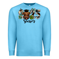 Ocean Blue cow 2025 senior Premium Sweatshirt - JahusDesignShop