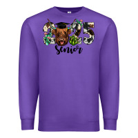 Purple cow 2025 senior Premium Sweatshirt - JahusDesignShop