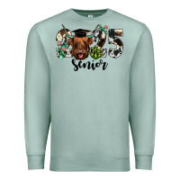 Seafoam cow 2025 senior Premium Sweatshirt - JahusDesignShop