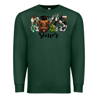 Sports Green cow 2025 senior Premium Sweatshirt - JahusDesignShop