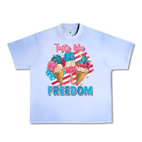 Grape Ice taste like freedom 4th of july Urban Heavy Tee - FaDigitalArtStudio