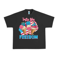 Pigment Black taste like freedom 4th of july Urban Heavy Tee - FaDigitalArtStudio
