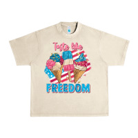 Sandshell taste like freedom 4th of july Urban Heavy Tee - FaDigitalArtStudio