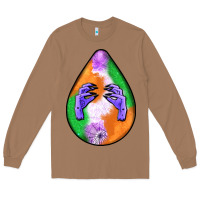 Toasted Coconut halloween hands teardrop Long Sleeve Tee - BundleAndBundleShop