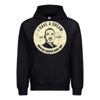 Black martin luther day vintage Urban Hoodie - DesigneFamous