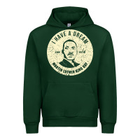 Forest Green martin luther day vintage Urban Hoodie - DesigneFamous