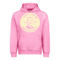 Fuchsia Pink martin luther day vintage Urban Hoodie - DesigneFamous