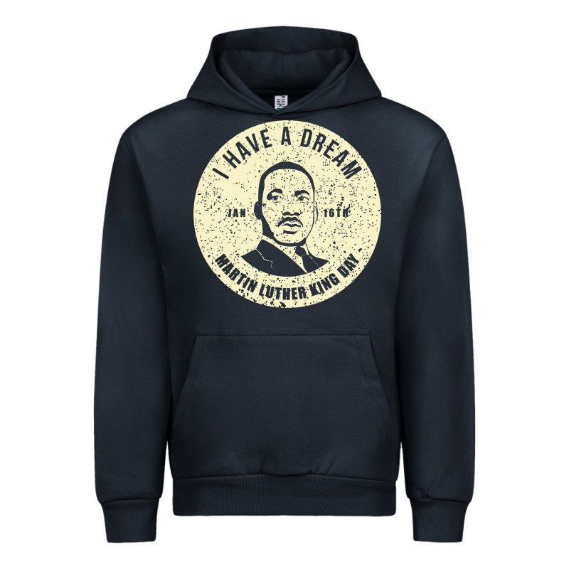 Martin Luther Day Vintage Urban Hoodie by DesigneFamous | Teevron