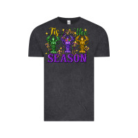Tis The Season Crawfish Mardi Gras Vintage Tee | Teevron