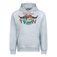 Heather Grey Wild Soul Urban Hoodie - JahusDesignShop