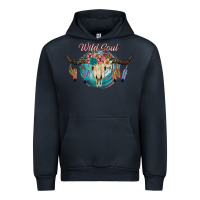 Navy Wild Soul Urban Hoodie - JahusDesignShop