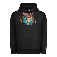 Pigment Black Wild Soul Urban Hoodie - JahusDesignShop