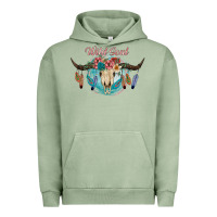 Pigment Oil Green Wild Soul Urban Hoodie - JahusDesignShop