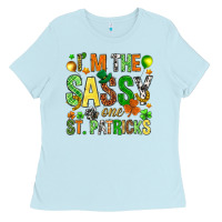 Baby Blue I'm the sassy one St. Patrick's Ladies Tee - HowdyJamesFarm