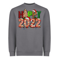Storm happy 2022 with christmas tree cake Heavyweight Sweatshirt - AdoDesignShop