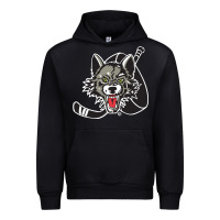 Black chicago wolves Urban Hoodie - DesigneFamous