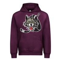 Mauve Wine chicago wolves Urban Hoodie - DesigneFamous