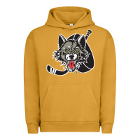 Pigment Peanut Butter chicago wolves Urban Hoodie - DesigneFamous