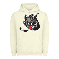 Pigment Pistachio chicago wolves Urban Hoodie - DesigneFamous