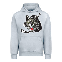 Heather Grey chicago wolves Urban Hoodie - DesigneFamous