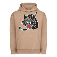 Pigment Burro chicago wolves Urban Hoodie - DesigneFamous