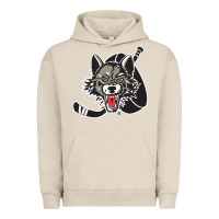Pigment French Oak chicago wolves Urban Hoodie - DesigneFamous