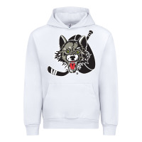 White chicago wolves Urban Hoodie - DesigneFamous