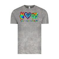 Cloud Rock Peace Love Hairstylist Vintage Tee - Jasminsmagicworld