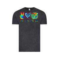 Vintage Black Peace Love Hairstylist Vintage Tee - Jasminsmagicworld
