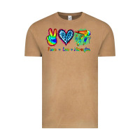 Vintage Camel Peace Love Hairstylist Vintage Tee - Jasminsmagicworld