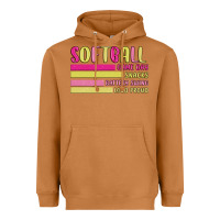Meerkat retro softball png Heavyweight Hoodie - JahusDesignShop