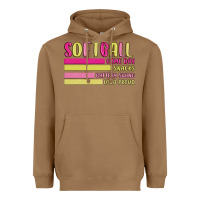 Toasted Coconut retro softball png Heavyweight Hoodie - JahusDesignShop