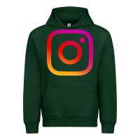 Forest Green instagram Urban Hoodie - DesigneFamous