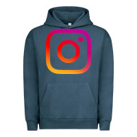Pigment Midnight Navy instagram Urban Hoodie - DesigneFamous