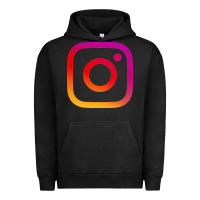 Pigment Black instagram Urban Hoodie - DesigneFamous