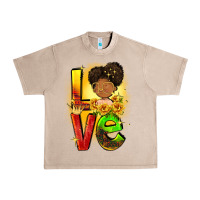 French Oak Love Juneteenth Urban Heavy Tee - FaDigitalArtStudio