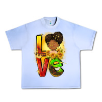 Grape Ice Love Juneteenth Urban Heavy Tee - FaDigitalArtStudio