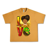 Peanut Butter Love Juneteenth Urban Heavy Tee - FaDigitalArtStudio