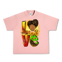 Salmon Love Juneteenth Urban Heavy Tee - FaDigitalArtStudio