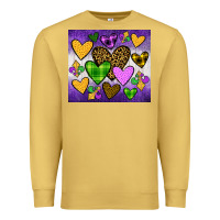 Antique Gold mardi gras Premium Sweatshirt - JahusDesignShop